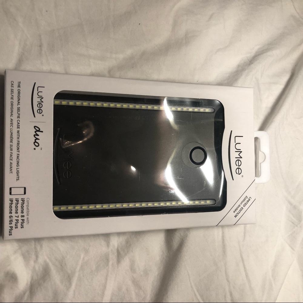 Black Lumee Duo for IPHONE 8 PLUS